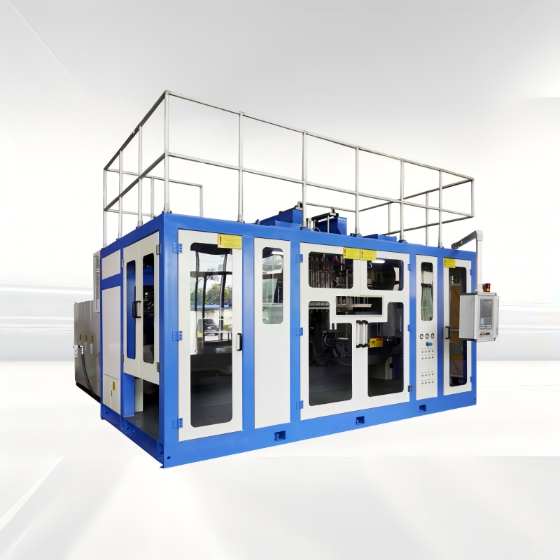 Fully automatic 8+8 hollow blow molding 